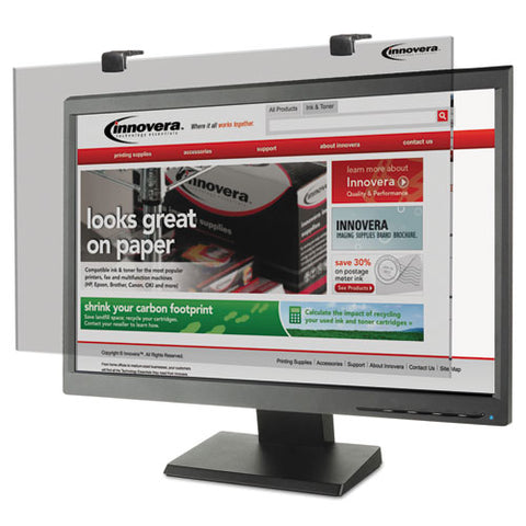 Protective Antiglare Lcd Monitor Filter, 21.5"-22" Widescreen Lcd, 16:9-16:10