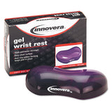 Gel Mouse Wrist Rest, Purple