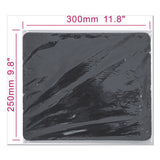 Large Mouse Pad, Nonskid Base, 9 7-8 X 11 7-8 X 1-8, Black