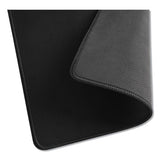 Large Mouse Pad, Nonskid Base, 9 7-8 X 11 7-8 X 1-8, Black