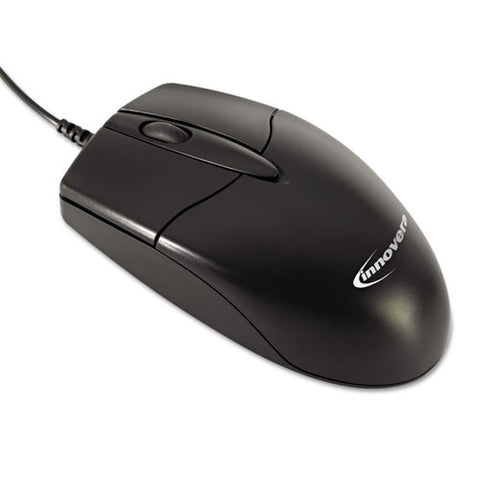 Mid-size Optical Mouse, Usb 2.0, Left-right Hand Use, Black