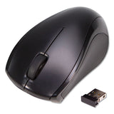 Compact Mouse, 2.4 Ghz Frequency-26 Ft Wireless Range, Left-right Hand Use, Black