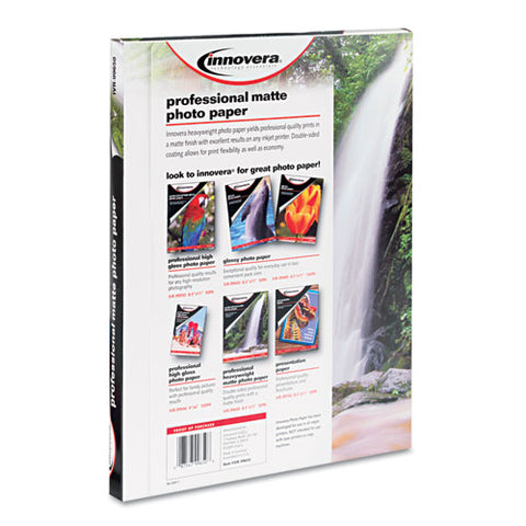 Heavyweight Photo Paper, 11 Mil, 8.5 X 11, Matte White, 50-pack