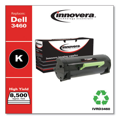 Remanufactured Black High-yield Toner, Replacement For Dell B3460 (3319806), 8,500 Page-yield