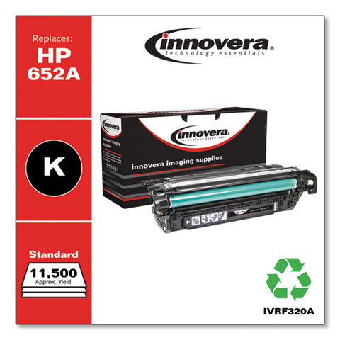 Remanufactured Black Toner, Replacement For Hp 652a (cf320a), 11,500 Page-yield