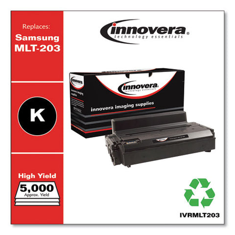 Remanufactured Black Toner, Replacement For Samsung Mlt-d203l, 5,000 Page-yield