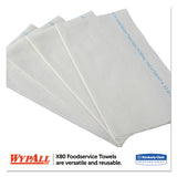 X80 Foodservice Towel, Kimfresh Antimicrobial Hydroknit, 12 1-2 X 23 1-2, 150-ct