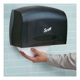 Essential Coreless Jumbo Roll Tissue Dispenser, 14.25 X 6 X 9.7, Black