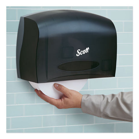 Essential Coreless Jumbo Roll Tissue Dispenser, 14.25 X 6 X 9.7, Black