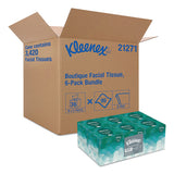 Boutique White Facial Tissue, 2-ply, Pop-up Box, 95 Sheets-box, 36 Boxes-carton