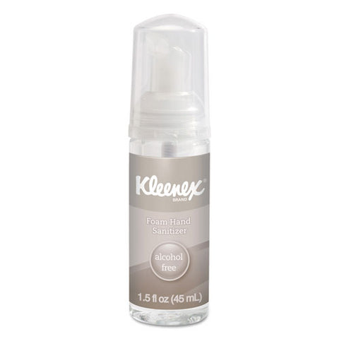 Alcohol-free Foam Hand Sanitizer, 1.5 Oz, Clear, 24-carton