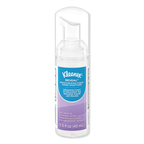 Ultra Moisturizing Foam Hand Sanitizer, 1.5 Oz, Clear, 24-carton