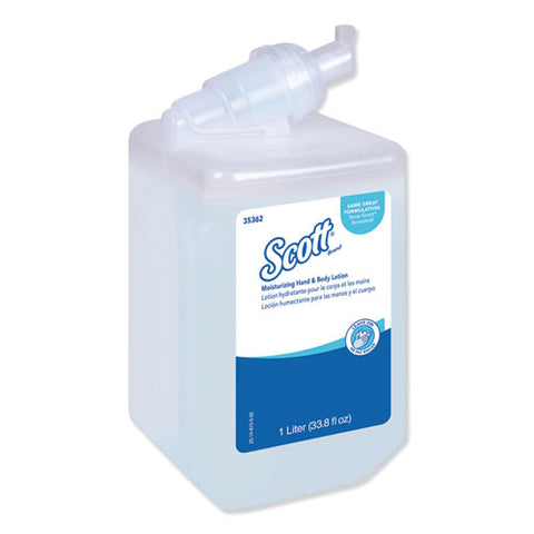 Control Moisturizing Hand And Body Lotion, 1 L Bottle, Fresh Scent, 6-carton