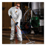 A40 Elastic-cuff, Ankle, Hood And Boot Coveralls, Large, White, 25-carton