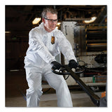A40 Elastic-cuff, Ankle, Hood And Boot Coveralls, White, 2x-large, 25-carton