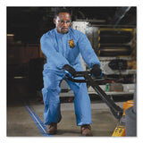 A60 Elastic-cuff, Ankle And Back Coveralls, Blue, 2x-large, 24-carton