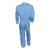 A60 Elastic-cuff, Ankle And Back Coveralls, Blue, 2x-large, 24-carton
