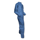 A60 Elastic-cuff, Ankle And Back Coveralls, Blue, 2x-large, 24-carton