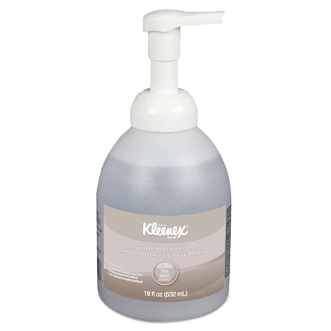 Alcohol-free Foam Hand Sanitizer, 18 Oz Pump Bottle, 4-carton