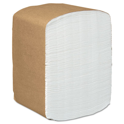 Full-fold Dispenser Napkins, 1-ply, 12 X 17, White, 250-pack, 24 Packs-carton