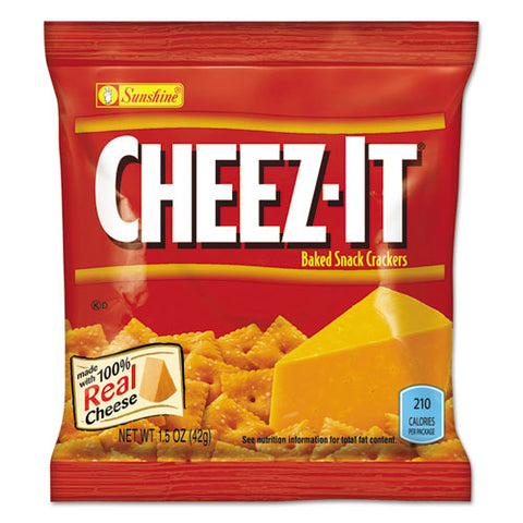 Cheez-it Crackers, 1.5 Oz Bag, Reduced Fat, 60-carton