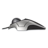 Orbit Optical Trackball Mouse, Usb 2.0, Left-right Hand Use, Black-silver