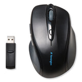 Pro Fit Full-size Wireless Mouse, 2.4 Ghz Frequency-30 Ft Wireless Range, Right Hand Use, Black