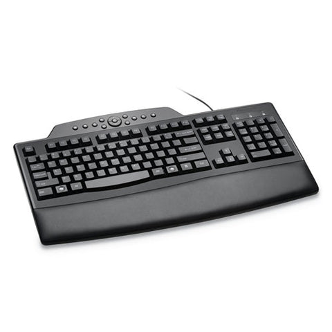Pro Fit Comfort Keyboard, Internet-media Keys, Wired, Black