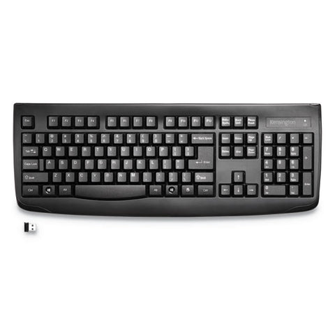 Pro Fit Wireless Keyboard, 18.38 X 8 X 1 1-4, Black