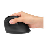 Pro Fit Ergo Vertical Wireless Mouse, 2.4 Ghz Frequency-65.62 Ft Wireless Range, Right Hand Use, Black