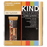 Nuts And Spices Bar, Caramel Almond And Sea Salt, 1.4 Oz Bar, 12-box