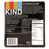Nuts And Spices Bar, Caramel Almond And Sea Salt, 1.4 Oz Bar, 12-box