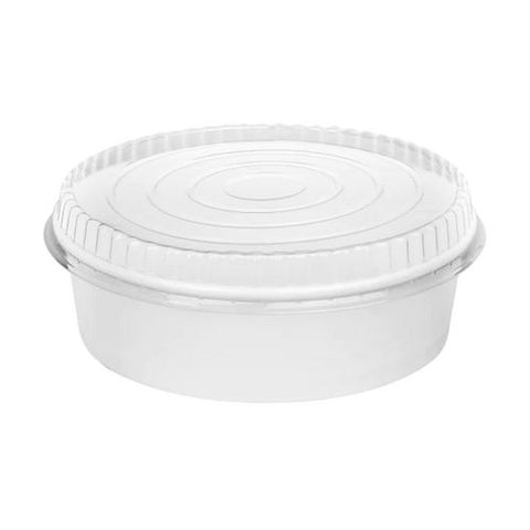 Plastic Lid For Food Bucket, Clear, Plastic, 270/carton