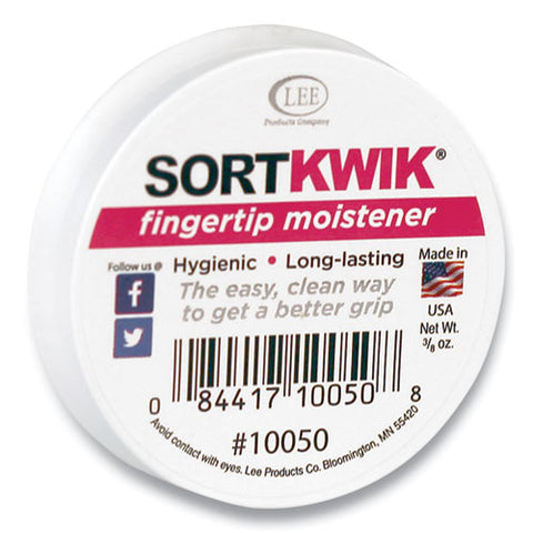 Sortkwik Fingertip Moisteners, 3-8 Oz, Pink