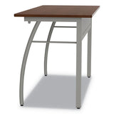 Trento Line Rectangular Desk, 47.25" X 23.63" X 29.5", Cherry