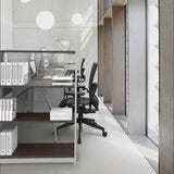 Trento Line Rectangular Desk, 59.13" X 23.63" X 29.5", Mocha