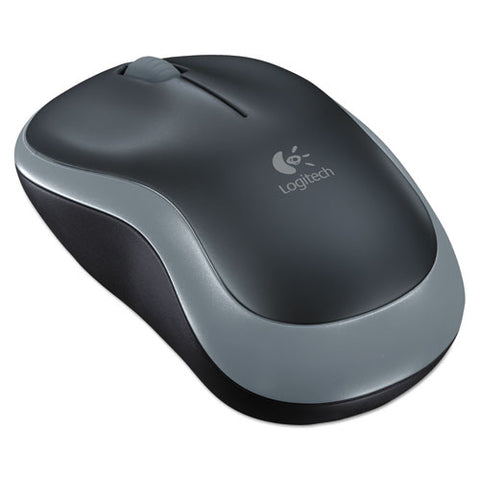 M185 Wireless Mouse, 2.4 Ghz Frequency-30 Ft Wireless Range, Left-right Hand Use, Black