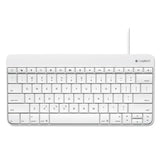 Wired Keyboard For Ipad, Apple Lightning, White