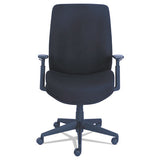 Baldwyn Series Mid Back Task Chair, Supports Up To 275 Lbs., Black Seat-black Back, Black Base