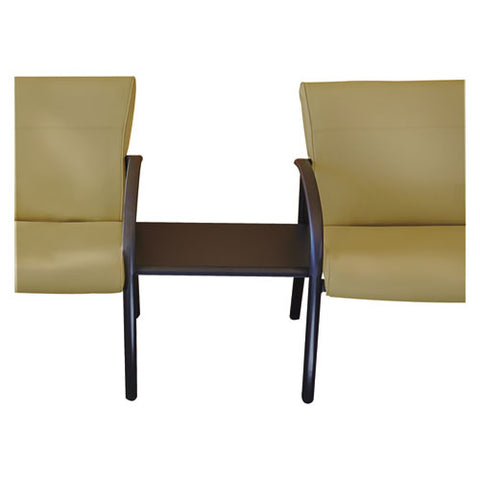 Gratzi Reception Series Ganging Table, 23w X 16 1-2d X 16 1-2h, Black