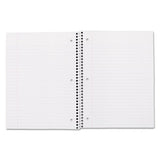 Spiral Notebook, 1 Subject, Wide-legal Rule, Assorted Color Covers, 10.5 X 7.5, 100 Sheets
