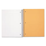 Spiral Notebook, 5 Subjects, Medium-college Rule, Assorted Color Covers, 10.5 X 8, 180 Sheets
