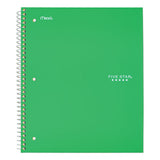 Wirebound Notebook, 3 Subjects, College Rule, Assorted Color Covers, 11 X 8.5, 150 Sheets