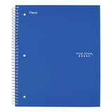 Wirebound Notebook, 3 Subjects, College Rule, Assorted Color Covers, 11 X 8.5, 150 Sheets