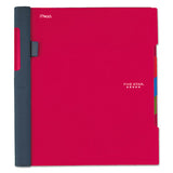 Advance Wirebound Notebook, 3 Subjects, Medium-college Rule, Assorted Color Covers, 11 X 8.5, 150 Sheets