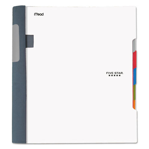 Advance Wirebound Notebook, 5 Subjects, Medium-college Rule, Assorted Color Covers, 11 X 8.5, 200 Sheets
