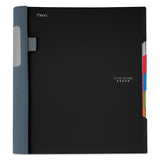 Advance Wirebound Notebook, 5 Subjects, Medium-college Rule, Assorted Color Covers, 11 X 8.5, 200 Sheets