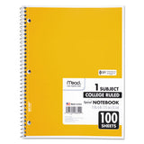 Spiral Notebook, 1 Subject, Medium-college Rule, Assorted Color Covers, 11 X 8, 100 Sheets