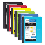 Composition Book, Medium-college Rule, Assorted Cover Colors, 9.75 X 7.5, 100 Sheets