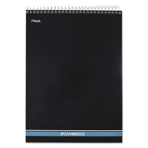 Stiff-back Wire Bound Notebook, 1 Subject, Medium-college Rule, Navy Cover, 8.5 X 11.5, 70 Sheets